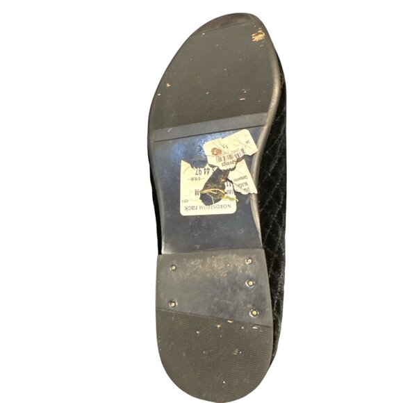 Giorgio Brutini Mens Black Velvet Quilted Slip-On Loafers Size 11M, NWT - Picture 4 of 6